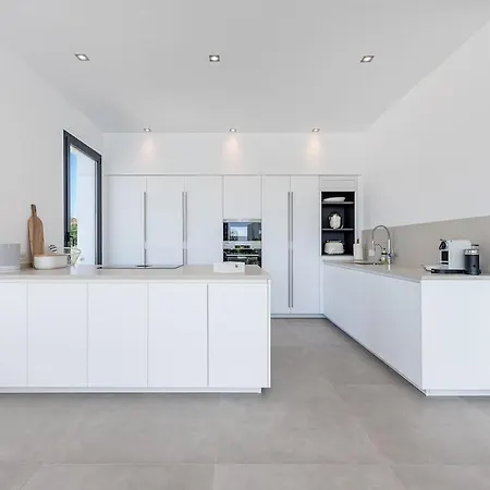 Luxury With Heated Pool Open Sea Views Villa Estepona